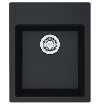Гранитная мойка Franke Sirius SID 610-40 Tectonite (114.0497.988) чёрный 139821 фото
