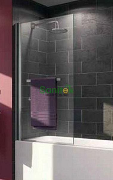 Шторка для ванни Huppe X1 (141702.069.321) хромований профіль/скло прозоре 133078 фото