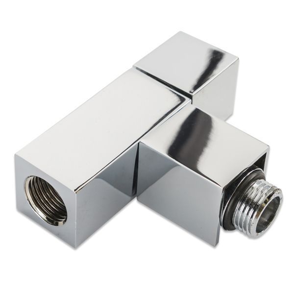 Кутовий кран Laris Luxon Кватро 1/2"-1/2" (LX-855) хром 150819 фото