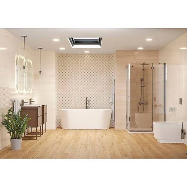 Плитка Cersanit Naomi Ivory Glossy 600x200x8 680023 фото