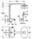 Душова система Grohe Rainshower System SmartControl 360 Mono 26361000 з термостатом (хром) 136392 фото 2