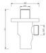 Підключення для душового шлангу Koller Pool AC001 з тримачем (хром) 488952 фото 2