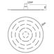Верхній душ Jaquar Maze OHS-CHR-1633 300мм (хром) 273453 фото 2