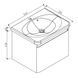 Тумба с умывальником Devit Fly 64 (0020120G) серый 311850 фото 5