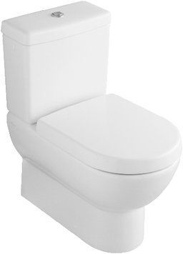 Унитаз-компакт Villeroy&Boch Subway 661010R2+772311R2 (ярко-белый ceramicplus) 158435 фото