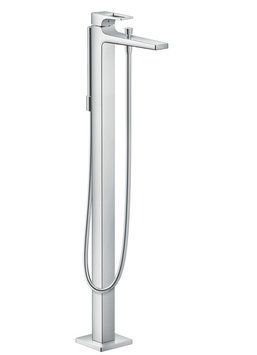 Смеситель для ванны Hansgrohe Metropol Loop 74532000 напольный (хром) 160582 фото