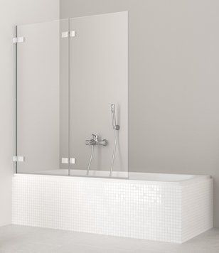 Шторка для ванны Radaway Arta PND 130/L (210213-01L) профиль хром/стекло прозрачное 209013 фото