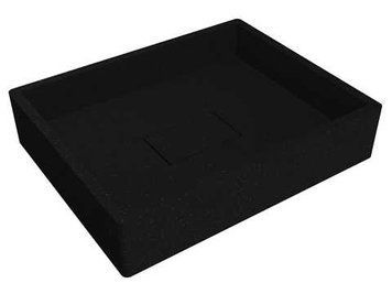 Умивальник Miraggio Capri 500x400 мм (0000390) Mirastone Black 502490 фото