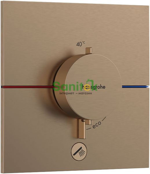 Смеситель для душа Hansgrohe ShowerSelect Comfort E 15575140 скрытого монтажа с термостатом (бронза) 694221 фото