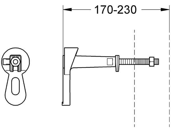 Крепежный элемент Grohe Rapid Pro 39029000 130721 фото