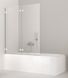 Шторка для ванны Radaway Arta PND 130/L (210213-01L) профиль хром/стекло прозрачное 209013 фото 1