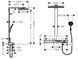 Душевая система Hansgrohe Rainmaker Select 460 3jet Showerpipe 27106400 с термостатом (белый-хром) 129486 фото 2