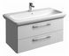 Тумба с умывальником Kolo Life 100см (89460000+M21110000) белая 139676 фото 1