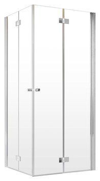 Душова кабіна Radaway Nes KDD B 100x80 R (10024100-01-01R+10024080-01-01L) профіль хром/скло прозоре 281631 фото