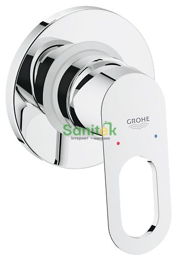 Змішувач для душу Grohe BauLoop 29042000 прихованого монтажу (хром) 102056 фото