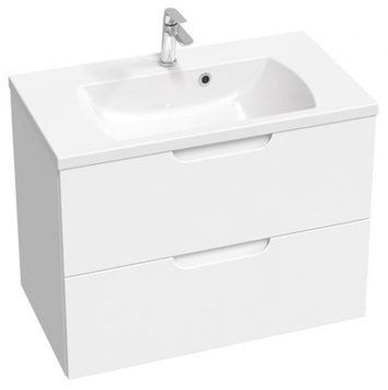 Тумба с умывальником Ravak Classic II SD 800 (X000001480+XJX01180000) белый/белый 826388 фото