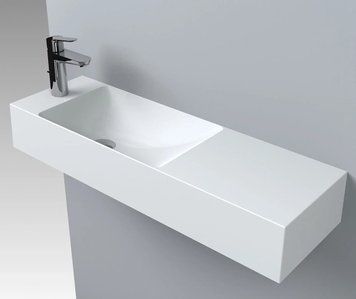 Умивальник Fancy Marble Trill 800x257 мм (8708301) лівий 369839 фото