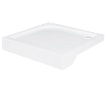 Душовий піддон Besco Oskar 80x80 BAO-80-PK з ніжками 371554 фото