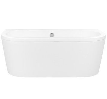 Ванна акриловая Besco Vista 170x75 (WKV-170-WS) с сифоном 371699 фото