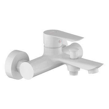 Смеситель для ванны Imprese Vaclav f03206403AA (белый) 541730 фото