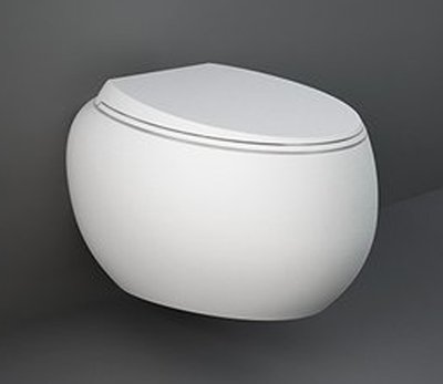 Унитаз подвесной RAK Ceramics Cloud Rimless CLOWC1446500A (белый матовый) 323709 фото