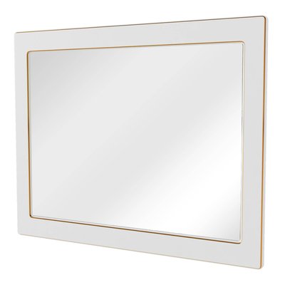 Зеркало для ванной комнаты Аква Родос Беатриче 100 белое (АР000000908) патина золото 155794 фото