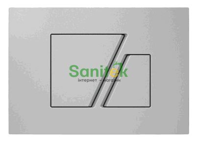 Змивна клавіша Sanit S 707 (16.707.93.0000) сатин 142137 фото