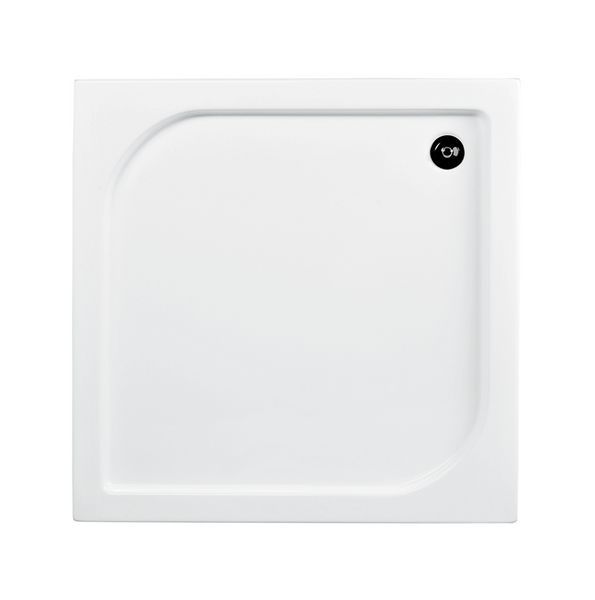 Душовий піддон Besco Oskar 80x80 BAO-80-PK з ніжками 371554 фото