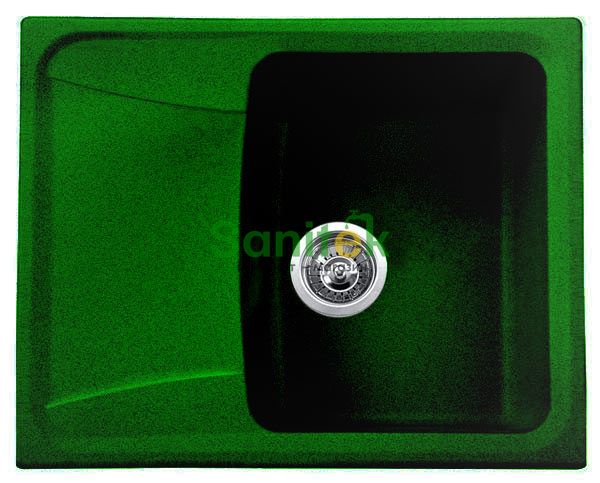 Гранітна мийка Telma Forma HR6150 Granite (36 green) 147754 фото