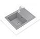 Гранитная мойка Teka Stone 45 B-TG 1B 1D (115330042) серый металлик 342334 фото 4