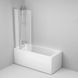 Шторка для ванни AM.PM Gem 80x140 (WU90BS-D3W5-140CT) профіль хром/скло прозоре 503206 фото 5