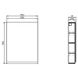 Шкафчик Cersanit Moduo 60 см подвесной (белый) 415619 фото 3