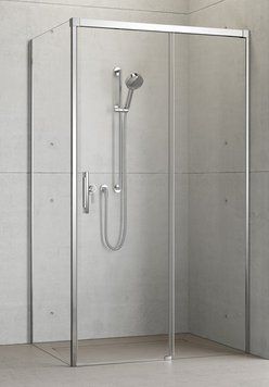 Душова кабіна Radaway Idea KDJ+S1 160x110 R (387046-01-01R+387053-01-01L) профіль хром/скло прозоре 266166 фото