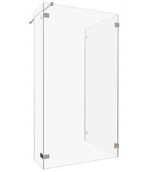 Душова кабіна Radaway Euphoria Walk-In IV 80x80 (383140-01-01+383150-01-01+383160-01-01) профіль хром/скло прозоре 271906 фото