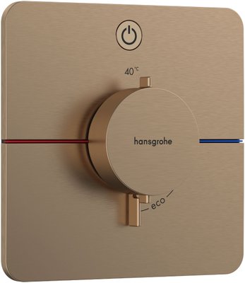 Змішувач для душа Hansgrohe ShowerSelect Comfort Q 15581140 скрытого монтажа с термостатом (бронза) 694231 фото
