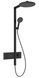 Душевая система Hansgrohe Raindance Alive S 300 2jet EcoSmart ShowerSelect Comfort 24596670 с термостатом (черный матовый) 987176 фото 1