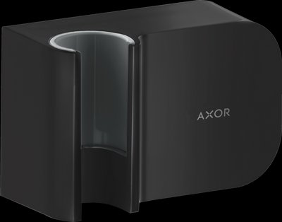 Подключение для душевого шланга Axor One 45723670 с держателем (чёрный матовый) 428135 фото