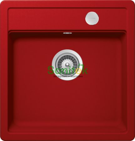 Гранітна мийка Schock Mono N-100 S Cristadur Rouge 81 (53025081) 145970 фото