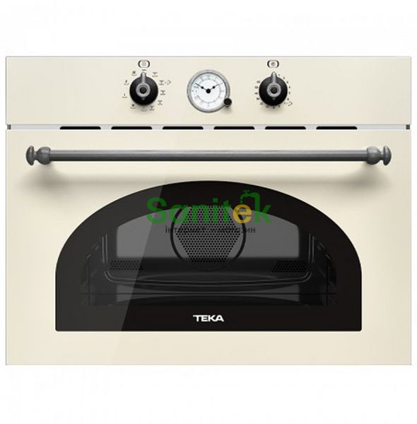 Духовой шкаф электрический Teka MWR 32 BIA VNS (111940001) ваниль ручки темное серебро 342295 фото