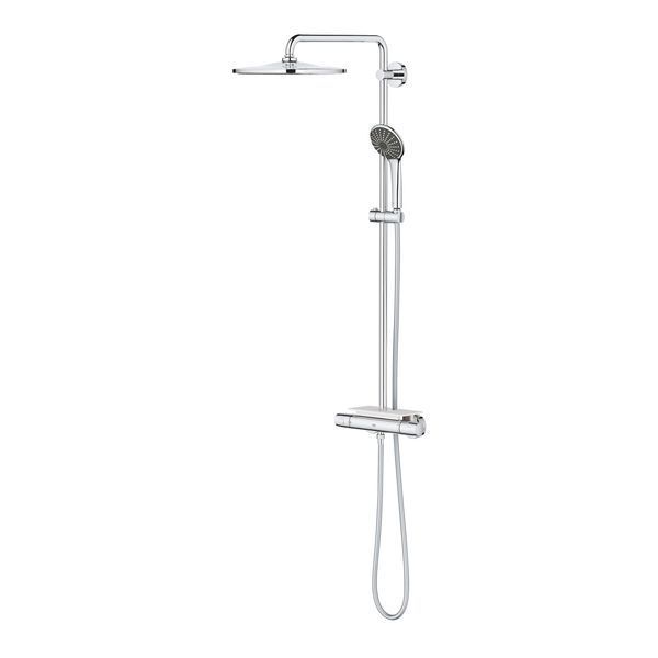 Душевая система Grohe Vitalio Joy 310 26401001 с термостатом (хром) 553150 фото