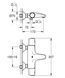 Змішувач для ванни Grohe QuickFix Precision Trend 1022162432 із термостатом (чорний матовий) 873442 фото 10