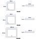 Душевой поддон Rea Savoy 90x90 (REA-K4803) черный 424846 фото 6