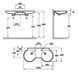 Умывальник Jacob Delafon Formilia Spherik 100x46 см (E4502-00) 133554 фото 3