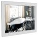 Дзеркало для ванної кімнати Аква Родос Беатріче 100 біле (АР000000909) патина хром 155795 фото 1
