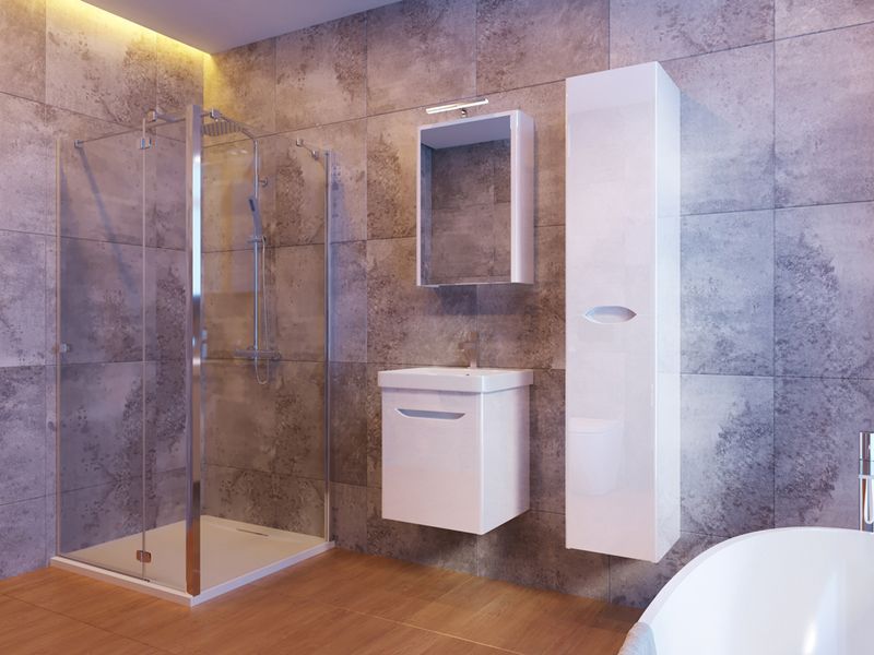 Зеркало для ванной комнаты Ювента Livorno LvrMC-50 (структурный камень) 327159 фото