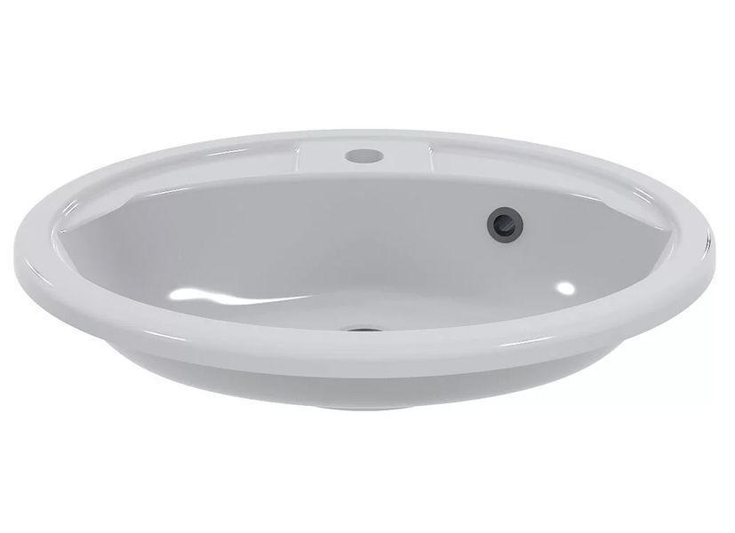 Умывальник Fancy Marble Bianca Bowl 540x425 мм (2105103) белый матовый 369899 фото
