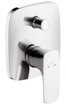 Змішувач для ванни та душу Hansgrohe PuraVida 15447400 прихованого монтажу (білий/хром) 91971 фото