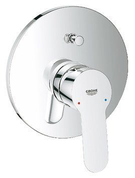 Змішувач для ванни та душу Grohe Bau Edge 29079000 прихованого монтажу (хром) 122767 фото