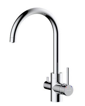 Змішувач для кухні Koller Pool Orion Double ORD0500F із підключенням до фільтру (хром) 683201 фото