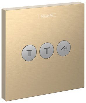 Перемикаючий вентиль Hansgrohe ShowerSelect 15764140 на 3 споживача(бронза матова) 540722 фото